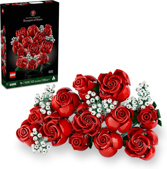 LEGO Botanicals Bouquet of Roses Artificial Flowers